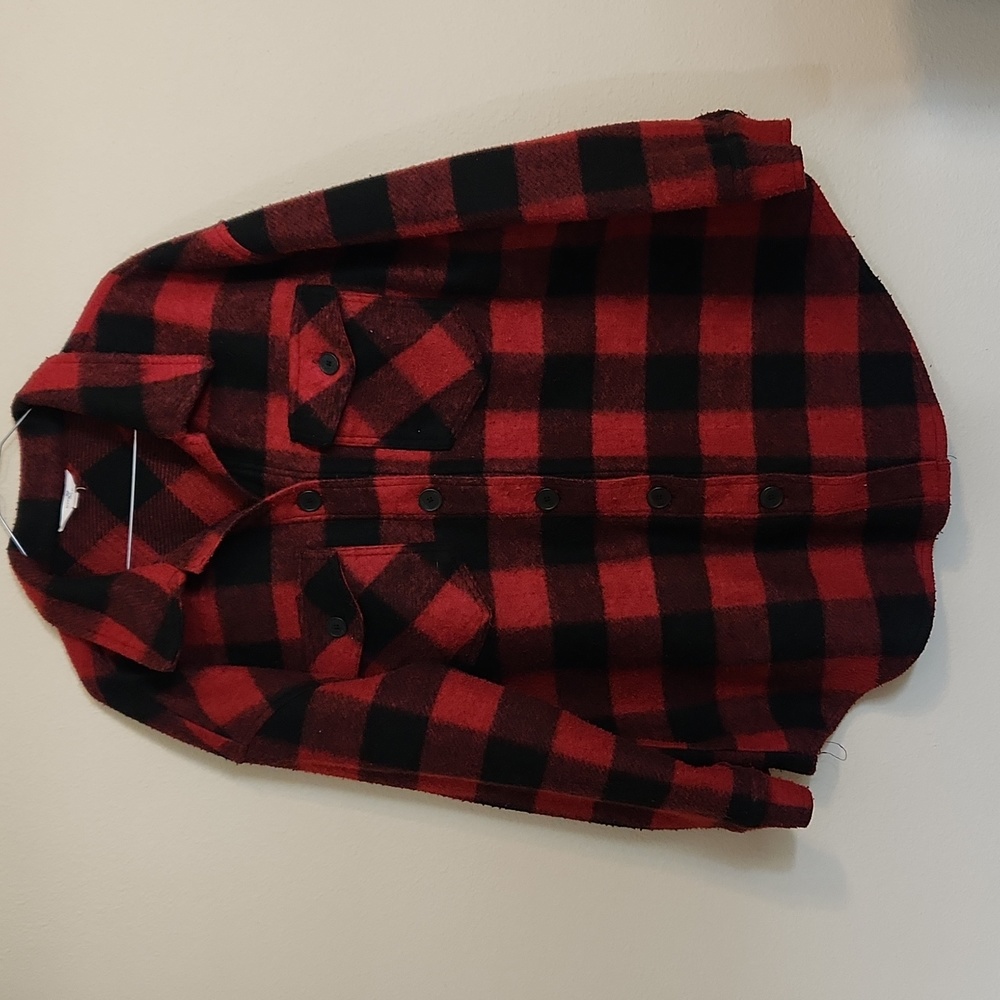 Terra & Sky flannel overshirt